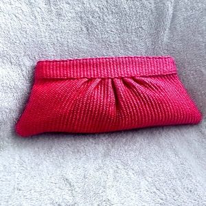 Lauren Merkin Coral Clutch